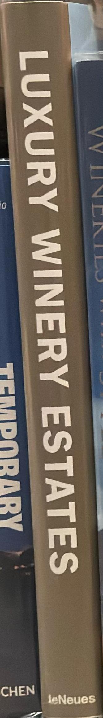 Luxury winery estates spine