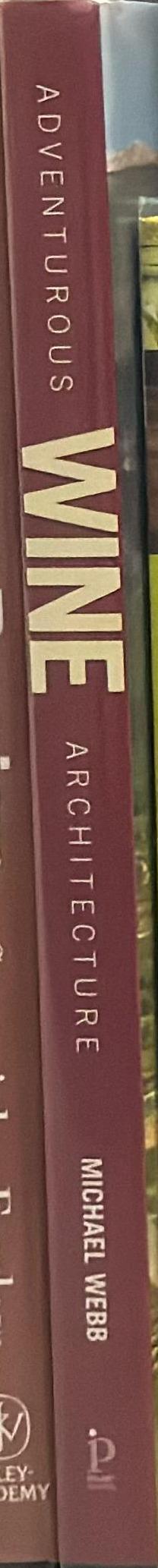 Adventurous wine architecture spine