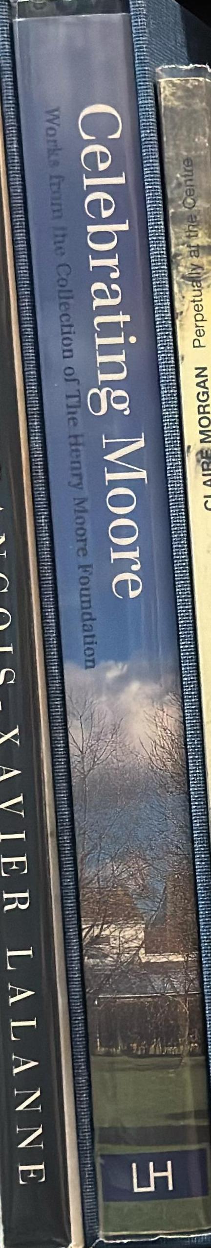 Celebrating Moore : works from the collection of the Henry Moore Foundation, selected by David Mitchinson spine