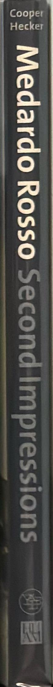 Medardo Rosso : second impressions spine