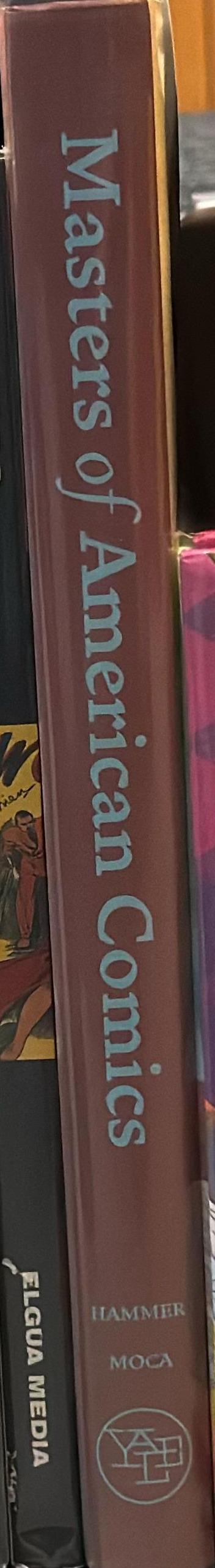 Masters of American comics spine