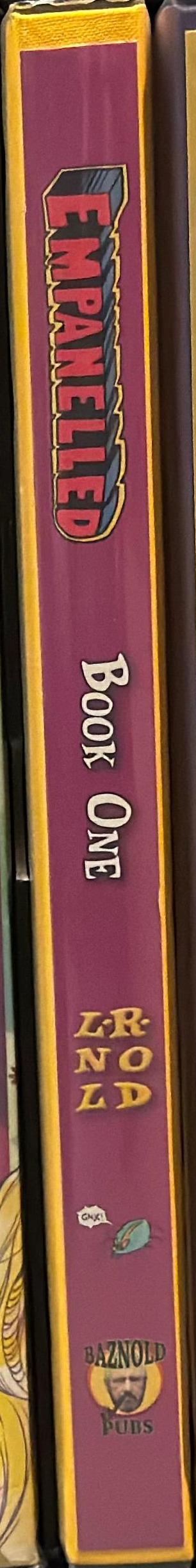 Empanelled : collected comicular art : book one : loose life stories / L. R. Nold spine