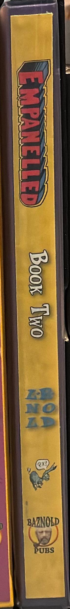 Empanelled : collected comicular art : book two : frivolous fables / L. R. Nold spine