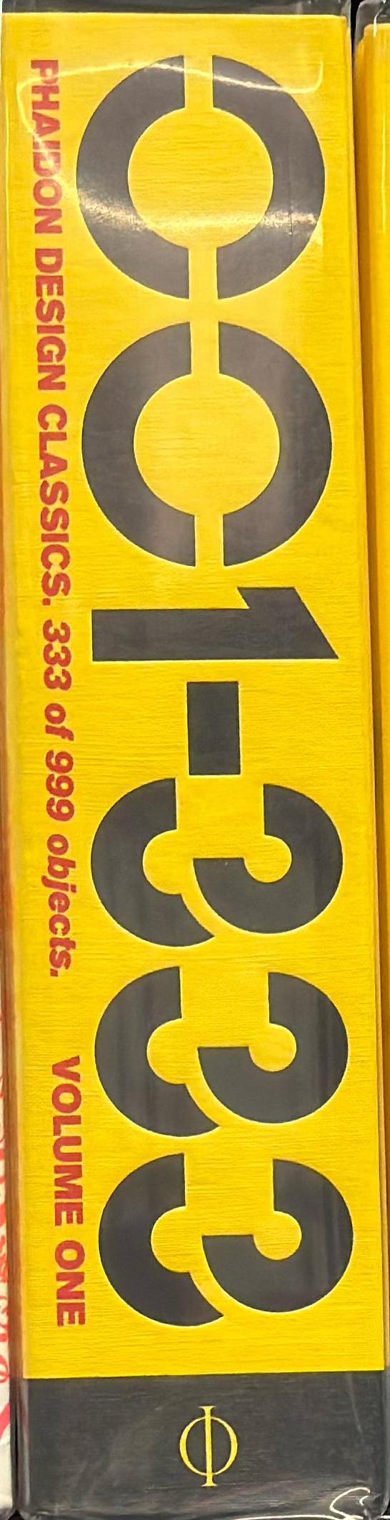 Phaidon design classics : volume one 001-333 spine