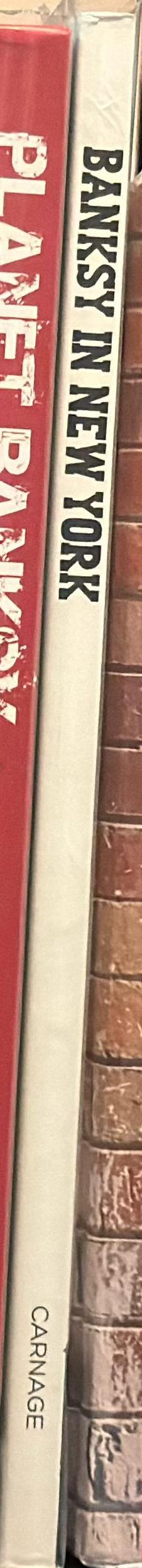 Banksy in New York spine