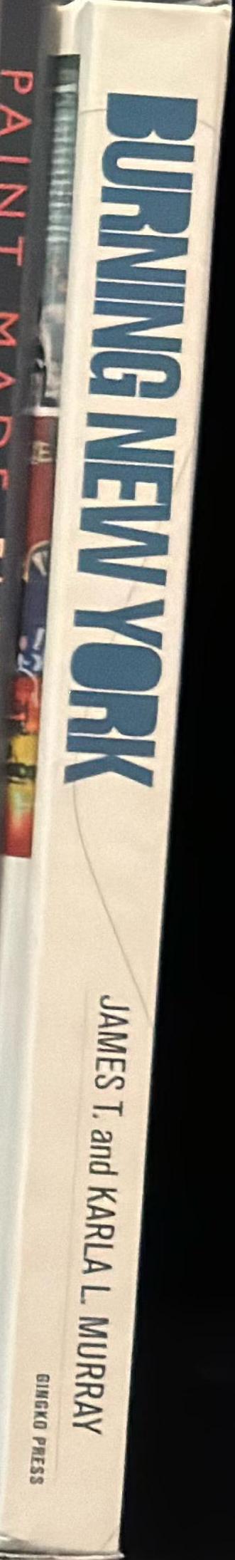 Burning New York spine