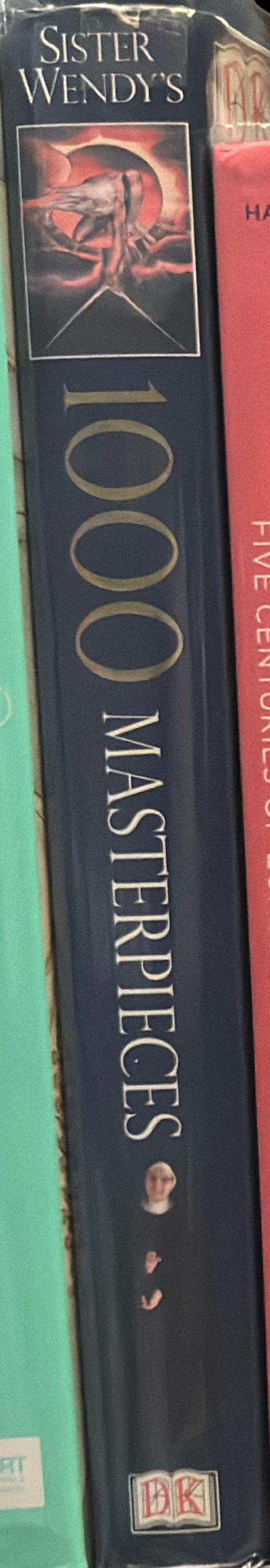 Sister Wendy's 1000 masterpieces spine