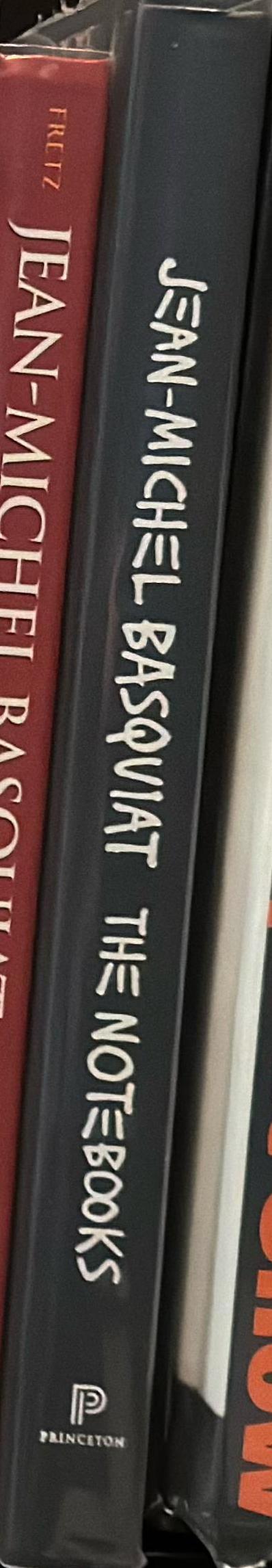  Jean-Michel Basquiat / The notebooks  ; edited by Larry Warsh spine