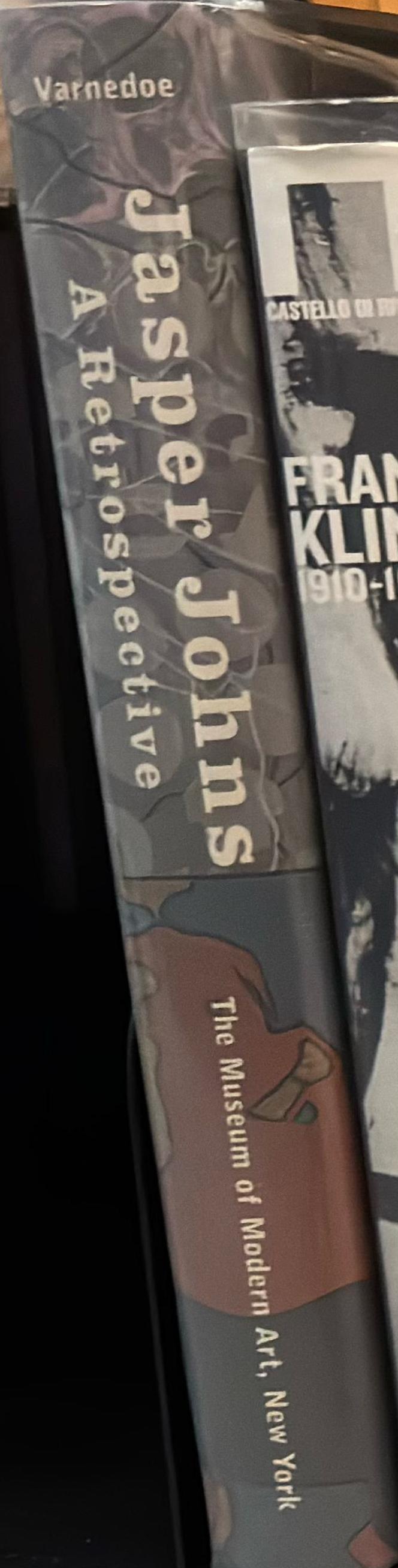 Jasper Johns : a retrospective spine