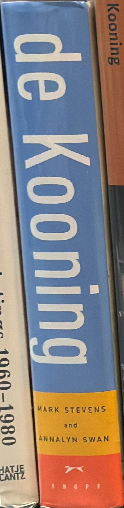 de Kooning: an American master spine