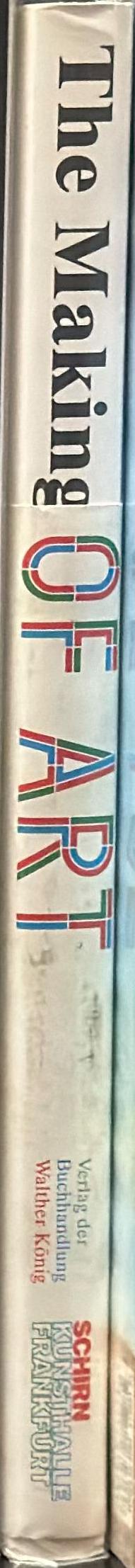 The making of art spine