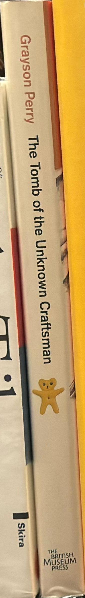 The tomb of the unknown craftsman spine