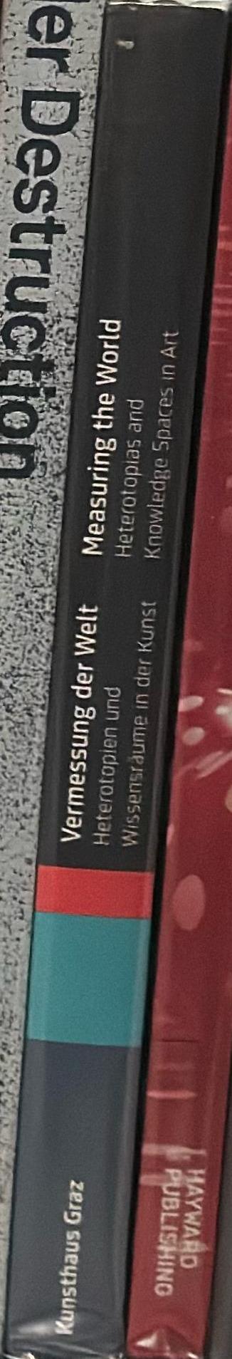 Vermessung der Welt : Heterotopien und Wissensraume in der Kunst = Measuring the world : heterotopias and knowledge spaces in art spine