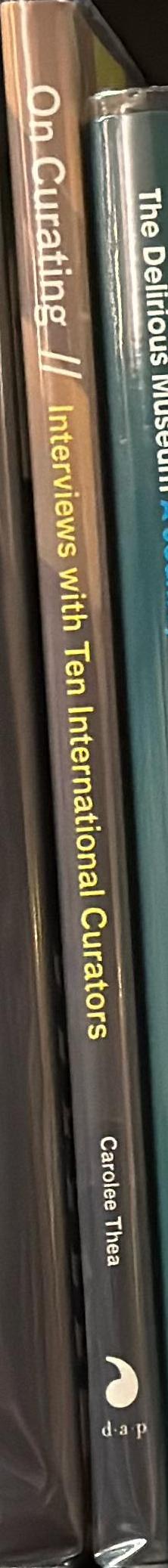 On curating : interviews with ten international curators spine