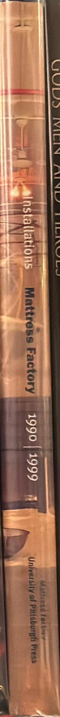 Installations : Mattress Factory 1990-1999 spine