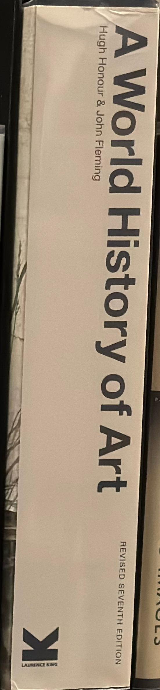 A world history of art spine