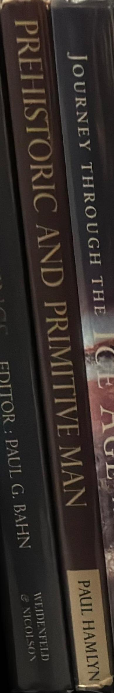 Prehistoric and primitive man / Andreas Lommel spine