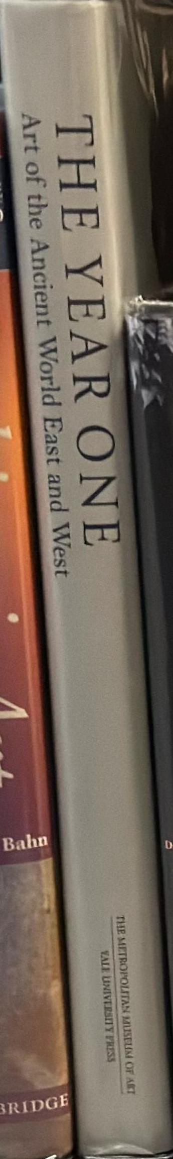 The year one : art of the ancient world, east and west spine