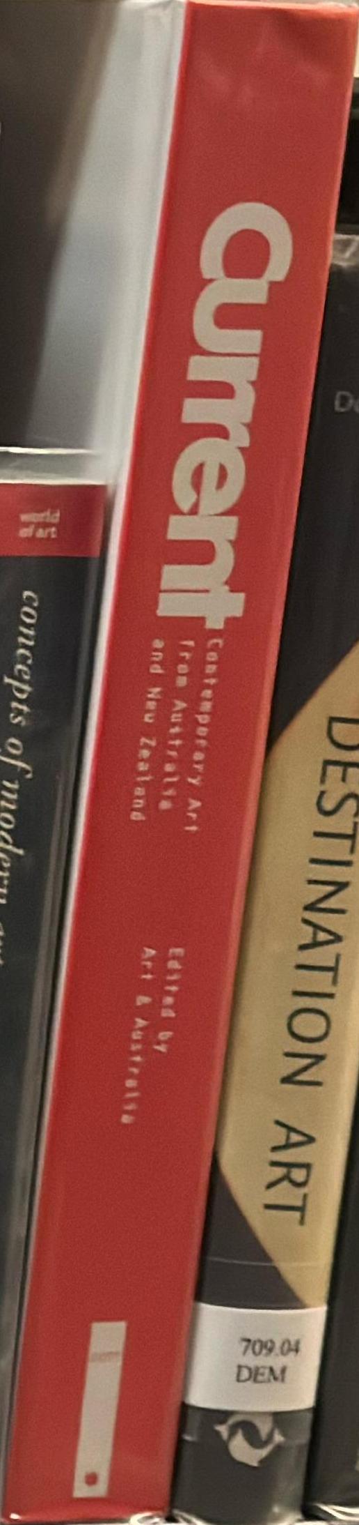 Current : contemporary art from Australia and New Zealand / edited by Art & Australia spine