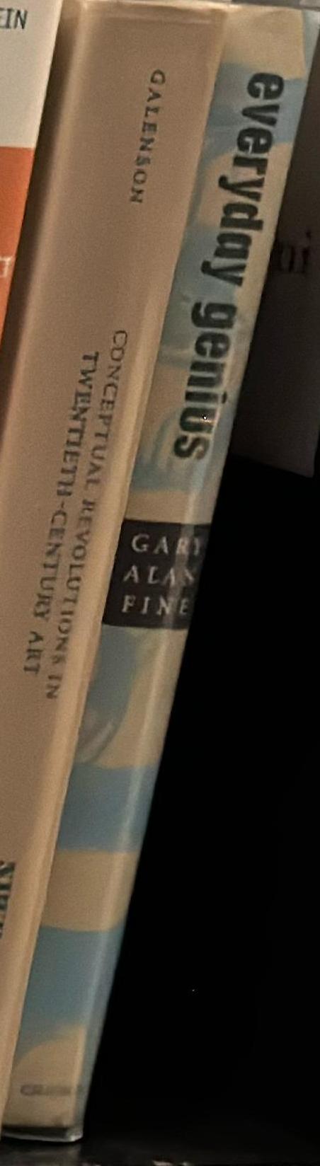 Everyday genius : selft-taught art and the culture of authenticity / Gary Alan Fine spine