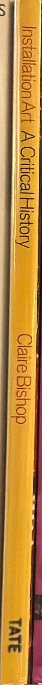 Installation art : a critical history spine