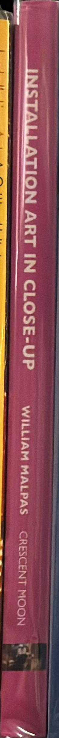 Installation art in close-up spine