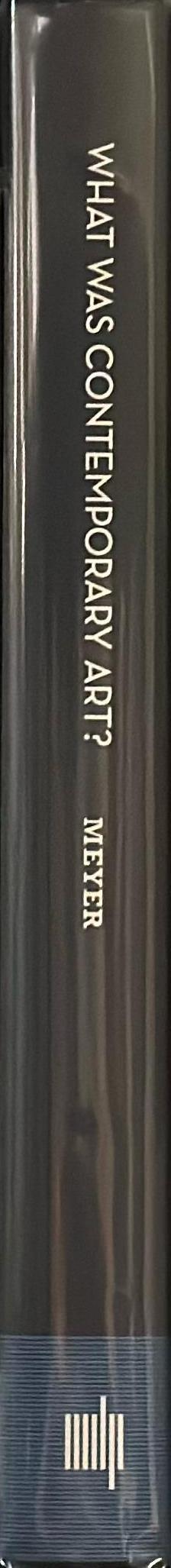 What was contemporary art? spine