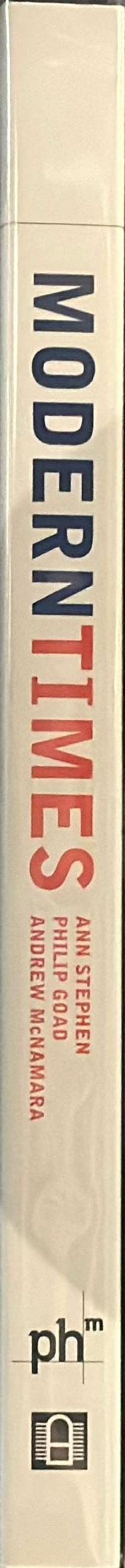 Modern times : the untold story of modernism in Australia spine