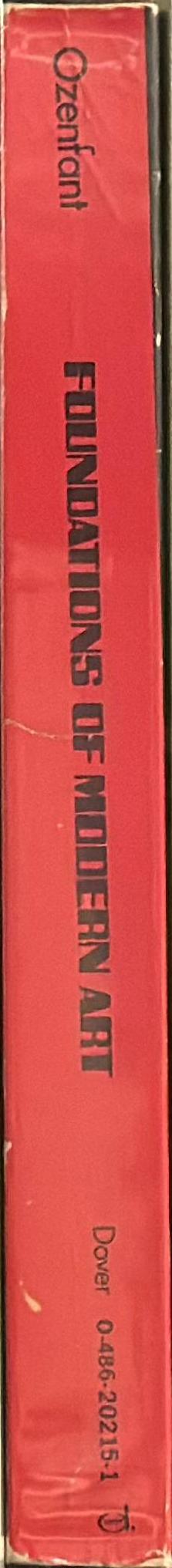 Foundations of modern art spine