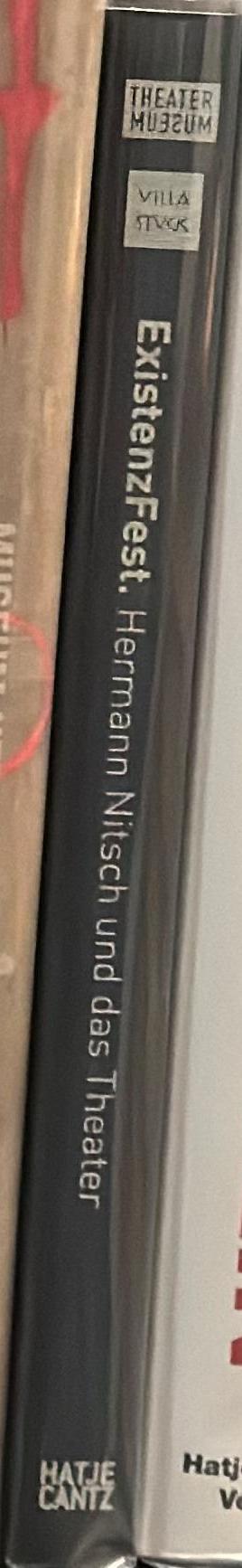 Existenzfest : Hermann Nitsch und das Theater spine