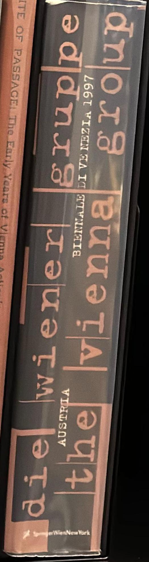 Die Wiener Gruppe, The Vienna Group : a moment of modernity 1954-1960 : the visual works and the actions spine