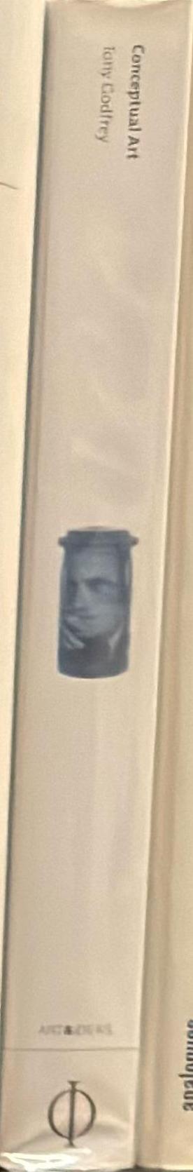 Conceptual art / Tony Godfrey spine