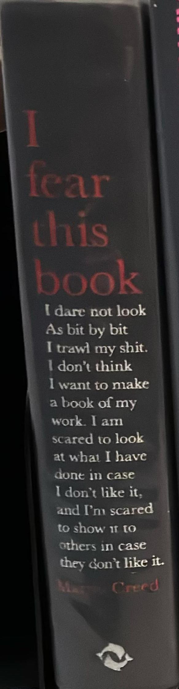 Martin Creed : works spine