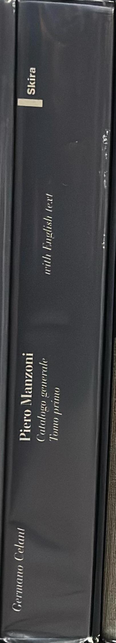 Piero Manzoni : catalogo generale : tomo primo spine