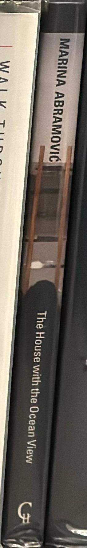 Marina Abramovic : the house with the ocean view spine