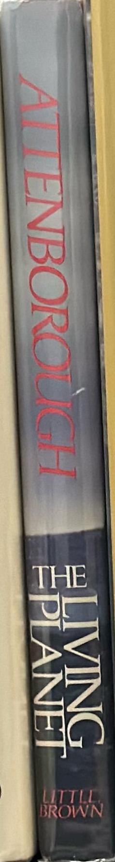 The living planet : a portrait of the Earth / David Attenborough spine