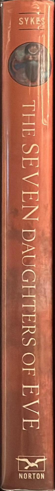 The seven daughters of Eve spine