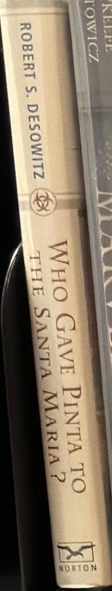 Who gave Pinta to the Santa Maria? : torrid diseases in a temperate world spine