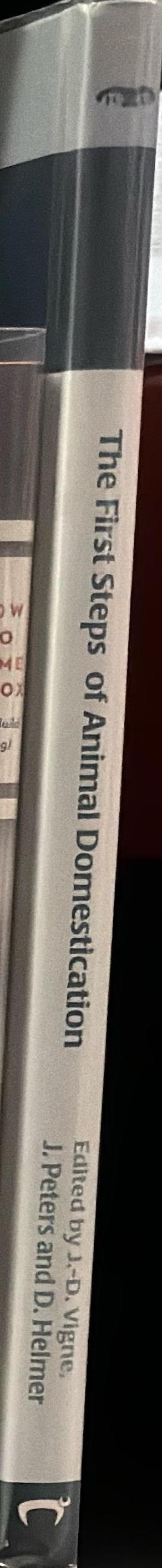 First steps of animal domestication : new archaeozoological approaches spine