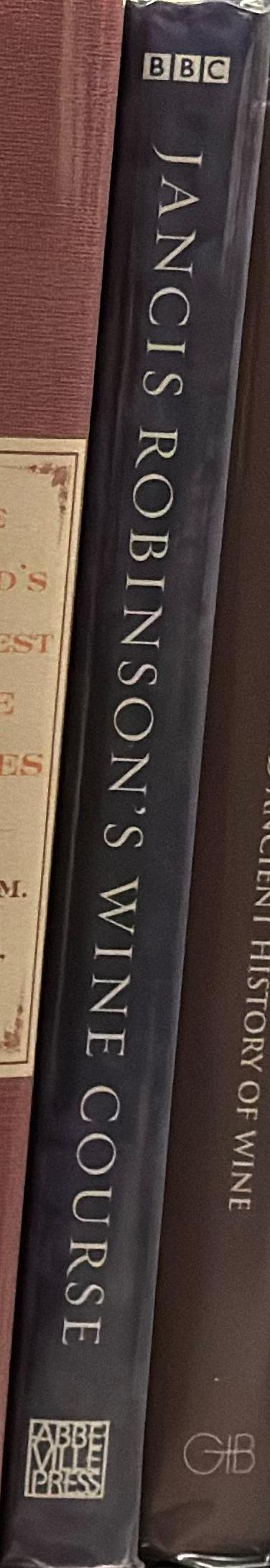Jancis Robinson's wine course : a guide to the world of wine spine