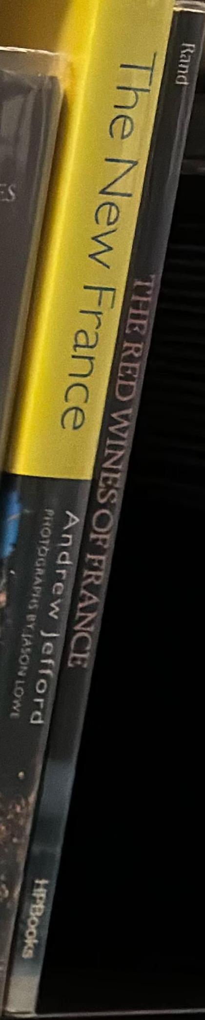 The red wines of France spine