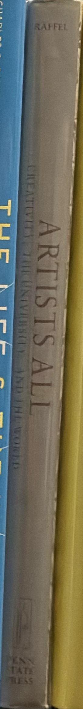 Artists all : creativity, the university and the world spine