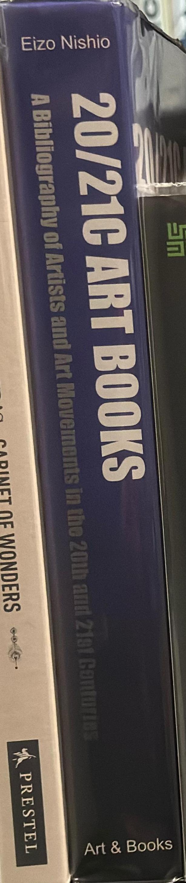 20/21C art books : a bibliography of artists and art movements in the 20th and 21st Centuries spine