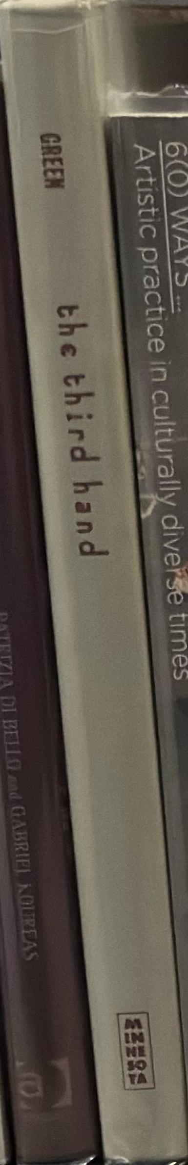 The third hand : collaboration in art from conceptualism to postmodernism / Charles Green spine