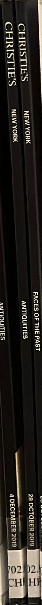 Faces of the past : ancient sculpture from the collection of Dr. Anton Pestalozzi : auction, 28 October 2019 / Christie's spine