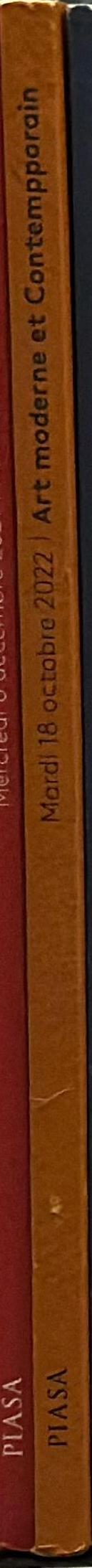 Art moderne et contemporain : vente, mardi 18 Octobre 2022 / PIASA spine