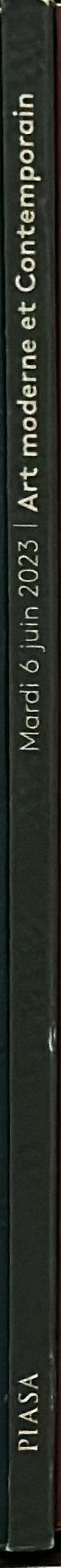 Art moderne et contemporain : Mardi 6 juine 2023 / PIASA spine