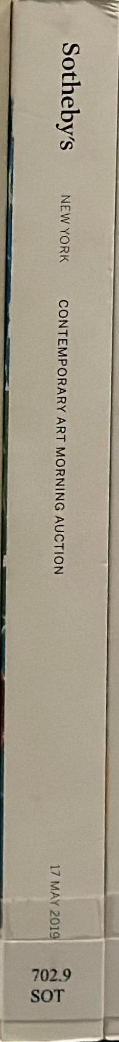 Contemporary art morning auction : Friday 17 May 2019 / Sotheby's spine