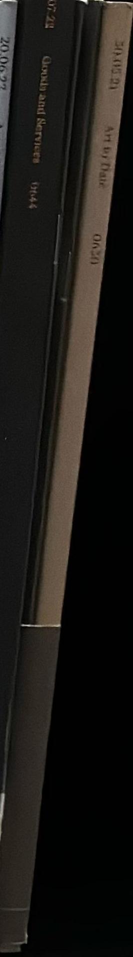 30.05.21 Art to date : [30 May 2021] / Webb's spine