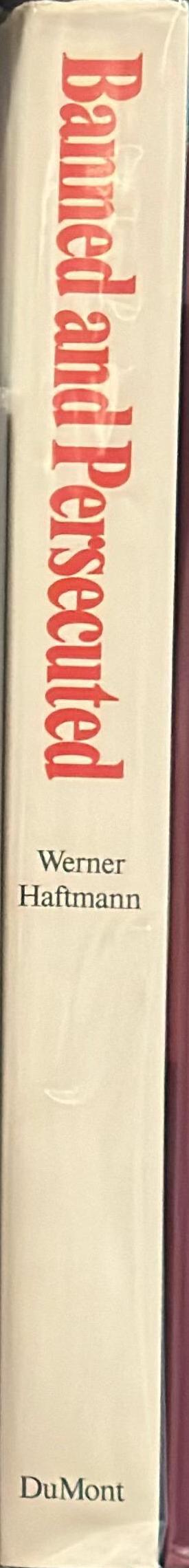 Banned and persecuted : dictatorship of art under Hitler spine